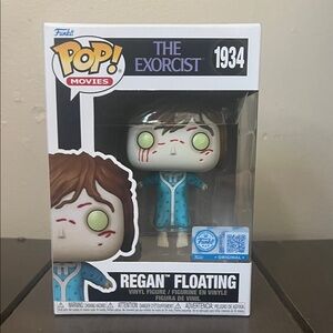 Funko Pop Regan Floating Figure with Blue Outfit
